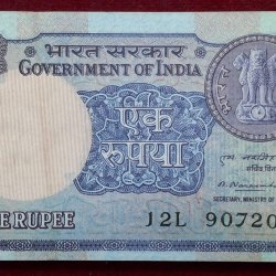 1 RUPEES 1981 RARE GOVERNOR M. Narasimham 100 NOTE SERIAL PACKET