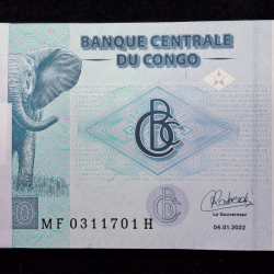 CONGO 100 FRANC RARE GEM UNC ( 100 NOTE ) SERIAL PACKET WITH FANCY NUMBER ENDING 786