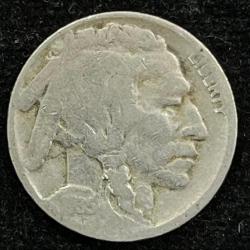 United States 5 Cents 1935 “Buffalo Nickel” flat ground RARE COIN #Z-1354