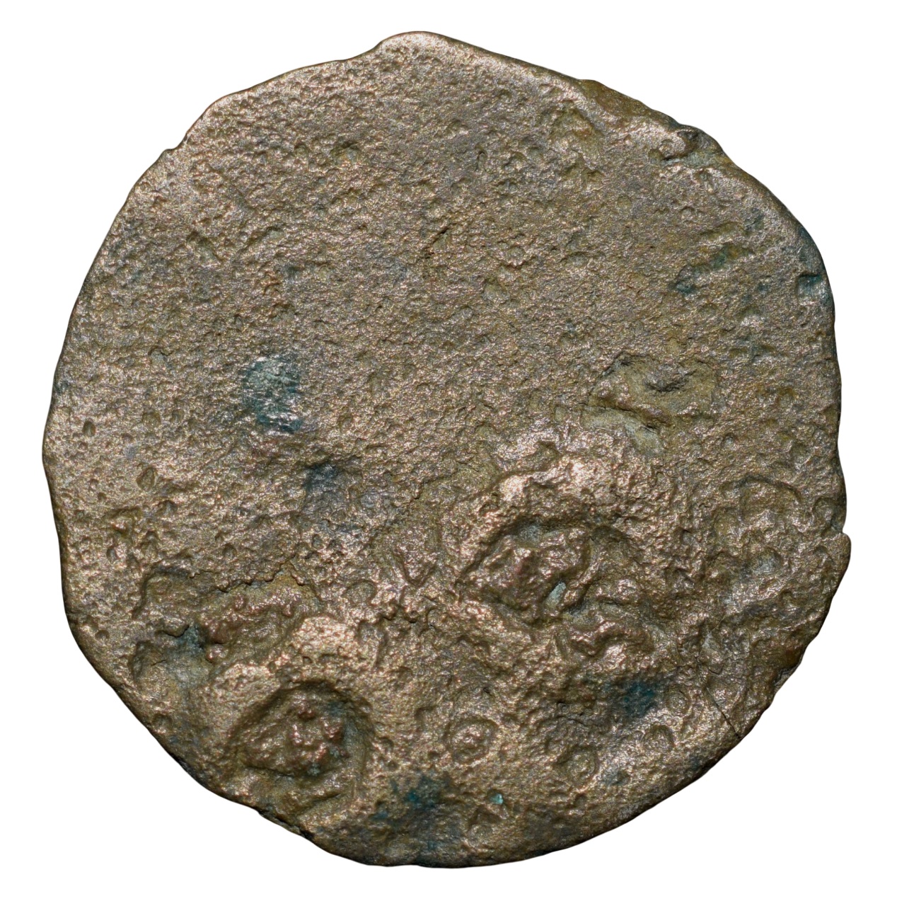 Potin Coin of Yajna Satakarni (1st Cen.BC) of Satavahana Dynasty Elephant Type Banavasi Region - Image 2