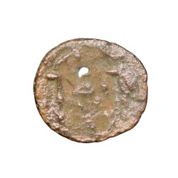 Copper Coin of Ramagupta (AD 375-376) of Gupta Dynasty - Garuda Type Rare