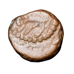 Copper Kakani of Ganapati Naga(c. 3rd Cen. AD) of Nagas Dynasty from Padmavati Bull Type