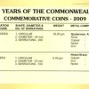 60 YEARS OF THE COMMONWEALTH - 2009 MUMBAI MINT RARE 2 COINS ((UNC SET)) - Image 4