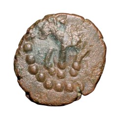 Copper Kakani of Ganapati Naga(c. 3rd Cen. AD) of Nagas Dynasty from Padmavati Bull Type