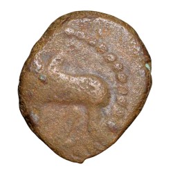 Copper Kakani of Ganapati Naga(c. 3rd Cen. AD) of Nagas Dynasty from Padmavati Bull Type