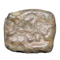 Alternative view of Lead Unit of Gupta Dynasty (4th - 5th Cen. AD) with Garuda facing