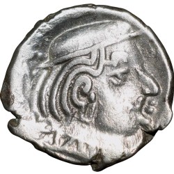 Silver Drachma Coin of Bhatradaman(AD 282-95) of Western Kshatrapas Beautiful Grade