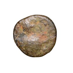 Copper Coin of Ramagupta (AD 375-376) of Gupta Dynasty - Garuda Facing Type Rare