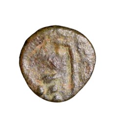 Alternative view of Copper Coin of Ramagupta (AD 375-376) of Gupta Dynasty - Garuda Facing Type Rare