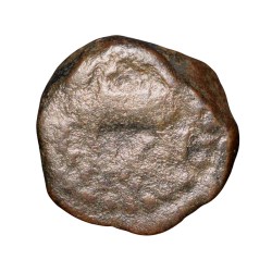 Copper Kakani of Ganapati Naga(c. 3rd Cen. AD) of Nagas Dynasty from Padmavati Bull Heavy Type