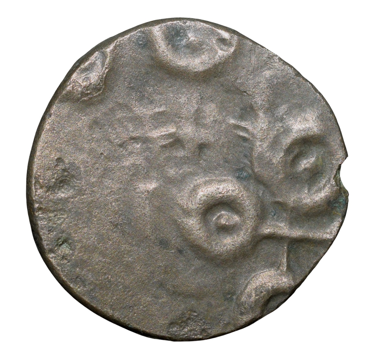 Potin Coin of Satakarni of Satavahana Dynasty (1st Cen. BC) from Banavasi Region - Image 2