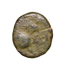 Copper Coin of Ramagupta (AD 375-376) of Gupta Dynasty - Garuda Facing Type Rare