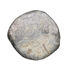 Alternative view of Lead Coin of Satavahan Dynasty (1st Cen. BC) from Nashik Region with Bull facing right