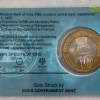 10 Rs RESERVE BANK OF INDIA PLATINUM JUBILEE rare Commemorative Coin Card Special Edition - Image 2