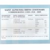 SAINT ALPHONSA BIRTH CENTENARY 1910-2009 MUMBAI MINT 2 COIN ((UNC SET)) - Image 4