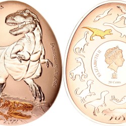 2022 Samoa – Dinosaurs in Asia Series - Tarbosaurus Proof Coin Pack