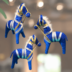 Alternative view of Rajasthani Handmade 🎠 Horse– Perfect for Decor & Gifting (1 pcs)