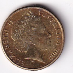 Alternative view of AUSTRALIA ELIZABETH 1 DOLLAR Commemorative RARE COIN # Z-1365