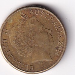 Alternative view of AUSTRALIA ELIZABETH 1 DOLLAR Commemorative RARE COIN # Z-1366