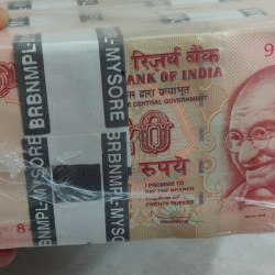 20 Ruppes old ishu 2013 subbarao mint pack rim 1000 note mint pack rim