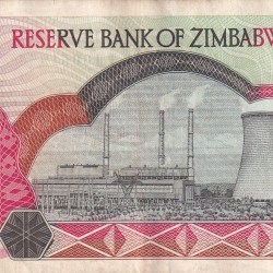 Alternative view of ZIMBABWE FIVE HUNDRED DOLLARS OLD ISSUE WORLD NOTE