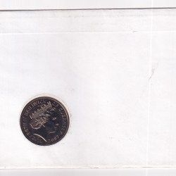 Alternative view of GUERNSEY 5 POUND 2007 DIAMOND WEDDING ANNIVERSARY COMMEMORATIVE COIN FIRST DAY COVER MINT PACK GEM UNC