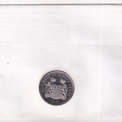 Alternative view of SIERRA LEONE 1 DOLLAR 2002 - HER MAJESTY THE QUEEN MOTHER - COMMEMORATIVE COIN FIRST DAY COVER MINT PACK GEM UNC