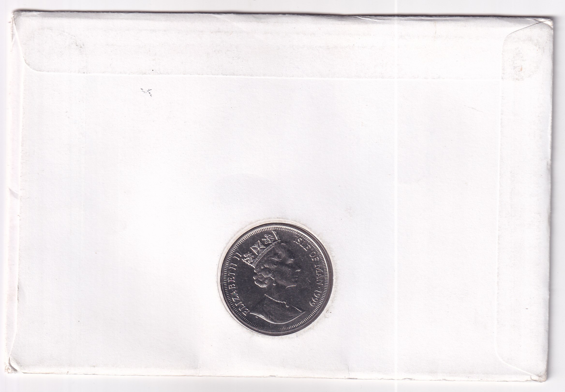 ISLE OF MAN 1 CROWN 1999 - *THE LIFE AND TIMES OF THE QUEEN ELIZABETH* COMMEMORATIVE COIN FIRST DAY COVER MINT PACK GEM UNC - Image 2