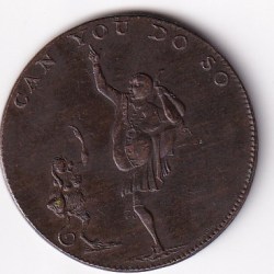 United Kingdom England Token - Heslop's Contortionist (Weight 7066 g ) Coin # N-415