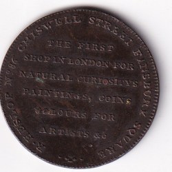 Alternative view of United Kingdom England Token - Heslop's Contortionist (Weight 7066 g ) Coin # N-415