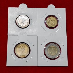 4 DIFFERENT COUNTRY COINS AT ONLY 368.5 sku 01
