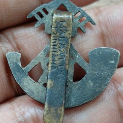 Alternative view of Army cap/lapel pin Rajputana Rifles Extermaly rare *s80