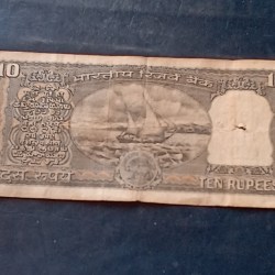 Alternative view of Reserve Bank of India Governor K.R Puri Denominaton 10₹ Same and similar note available