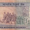 500 Rupees Dandhi March Governor S .Venkitaramanan Rare Note - Image 2