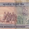 500 Rupees Dandhi march Governor C .Rangarajan Rare Note - Image 2