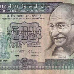 500 Rupees Dandhi March Governor C .Rangarajan Rare Note