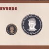 150TH BIRTH ANNIVERSARY OF MADAN MOHAN MALAVIYA 1861-2011 MUMBAI MINT RARE 2 COINS ((PROOF SET)) - Image 4