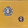 60 YEARS OF INDIA GOVT. - 2012 KOLKATA MINT RARE 2 COIN ((PROOF SET)) - Image 3