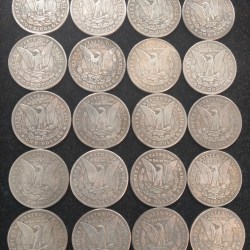 Alternative view of 20 Different sex token america big Size tokan coin