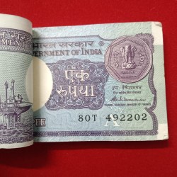 Alternative view of One Rs Rare Small Coin Bundle Finance Secretary s.venketraman 1988 Year 492201