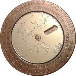 Alternative view of 2002 ISLE OF MAN 60P 60 PENCE EURO CURRENCY CONVERTER *RARE*