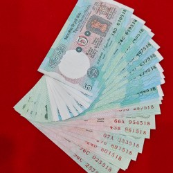 5 RUPEE SIGNATURE SET C-15 TO C-45 UNC CONDITION ENDING LAST 3 DIGIT SAME 518