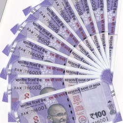 786001 - 786010 ( 10 PCS SET) 10 RUPEES GEM UNC RARE ( 10 NOTE SET)