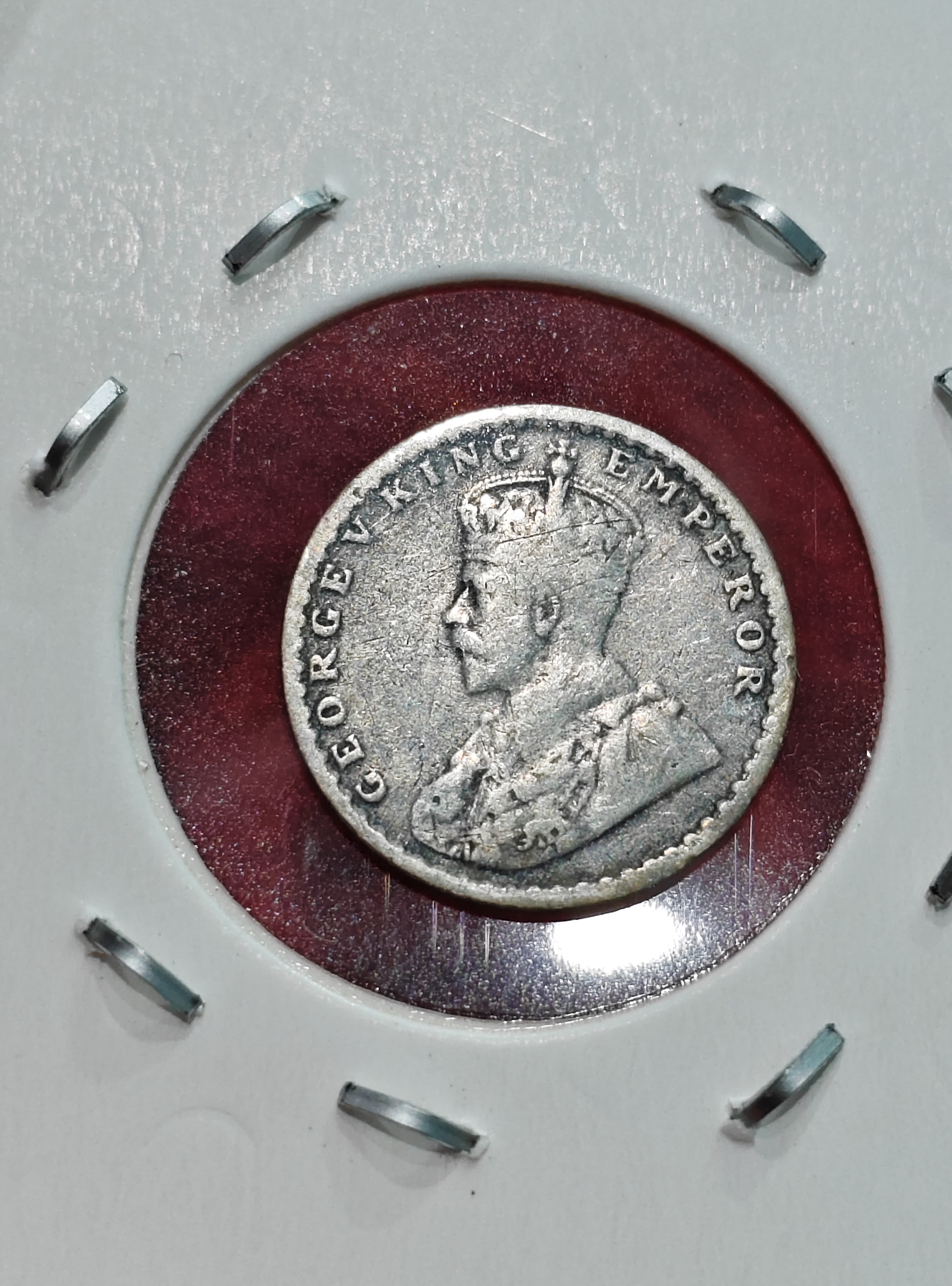 2 ANNA 1915 COIN CALCUTTA MINT - Image 2