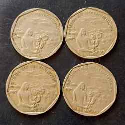 Republic India Denominaton 1₹ Metal copper nickel Same and similar set are available