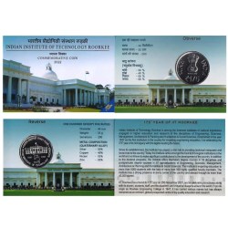 INDIAN INSTITUTE OF TECHNOLOGY ROORKEE-2022 MUMBAI MINT 1 COIN ((UNC SET))