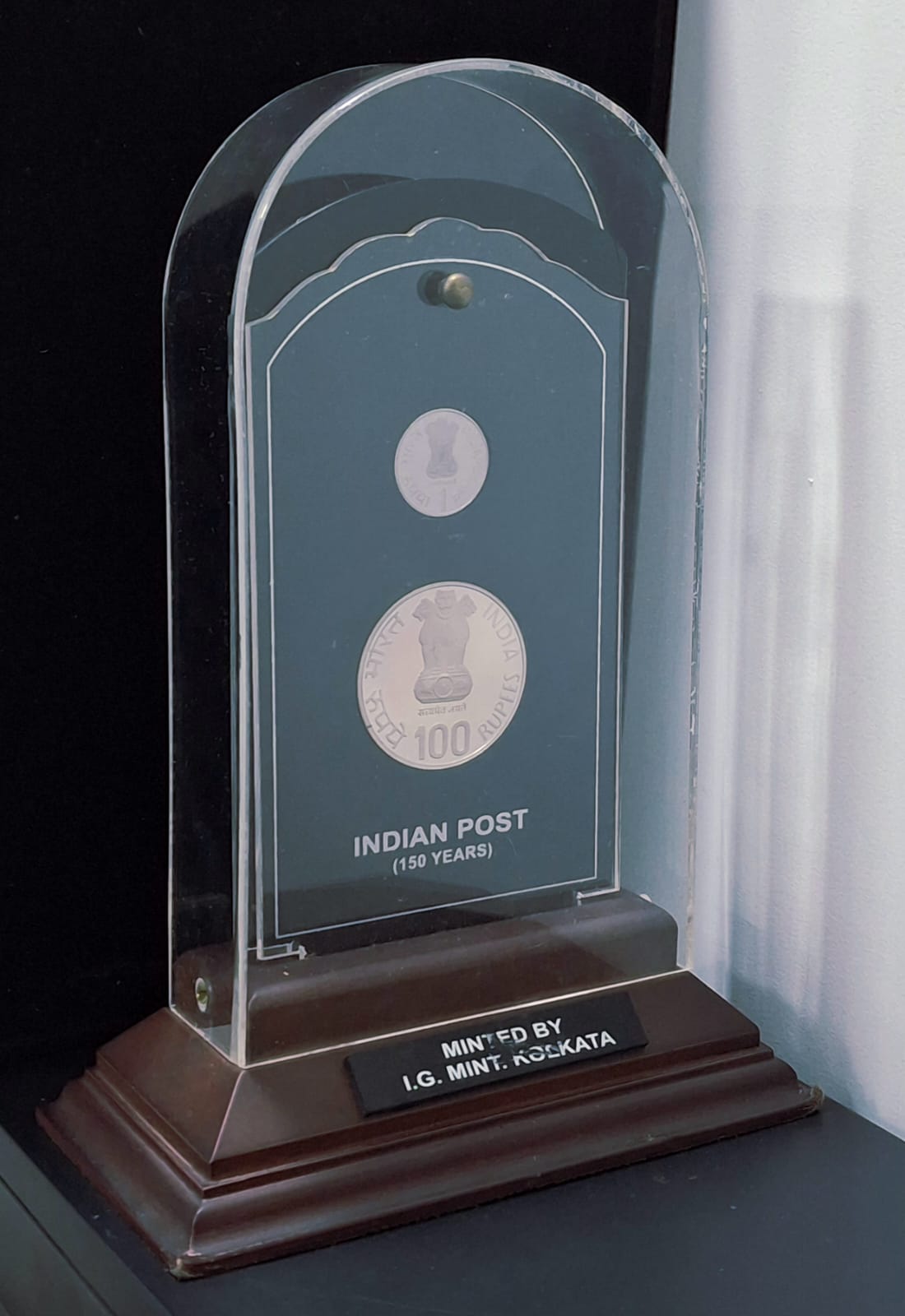 INDIAN POST 2004 (1 COIN ) V. I .P SET EXTREMELY RARE - Image 2