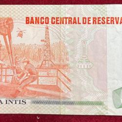 Alternative view of PERU 50 LINTIS RARE NOTE