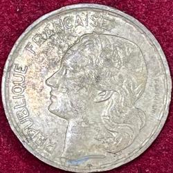 Alternative view of France 20 Francs signature "G GUIRAUD RARE COIN #N-509