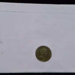 Alternative view of ISLE OF MAN 1 CROWN 2002 THE QUEEN MOTHER MEMORIAL COIN COVER MINT PACK GEM UNC